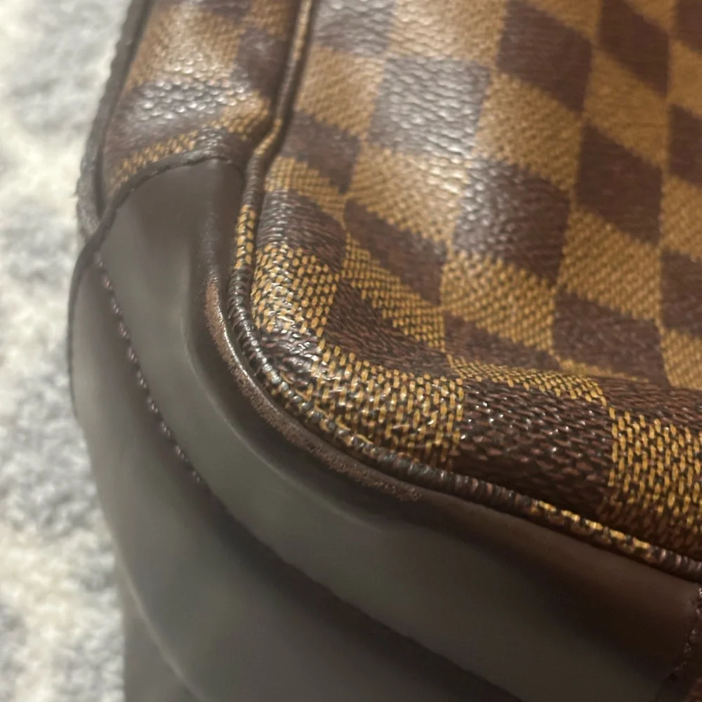 🔥🔥Unisex Louis Vuitton Brown Damier Ebene Leather Crossbody/Messenger Bag 🔥🔥